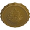Ekena Millwork Oxford Ceiling Medallion, Hand-Painted Gold, 16 7/8"W x 11 3/4"H x 1 1/2"P CM16OXGLS - alternate 2